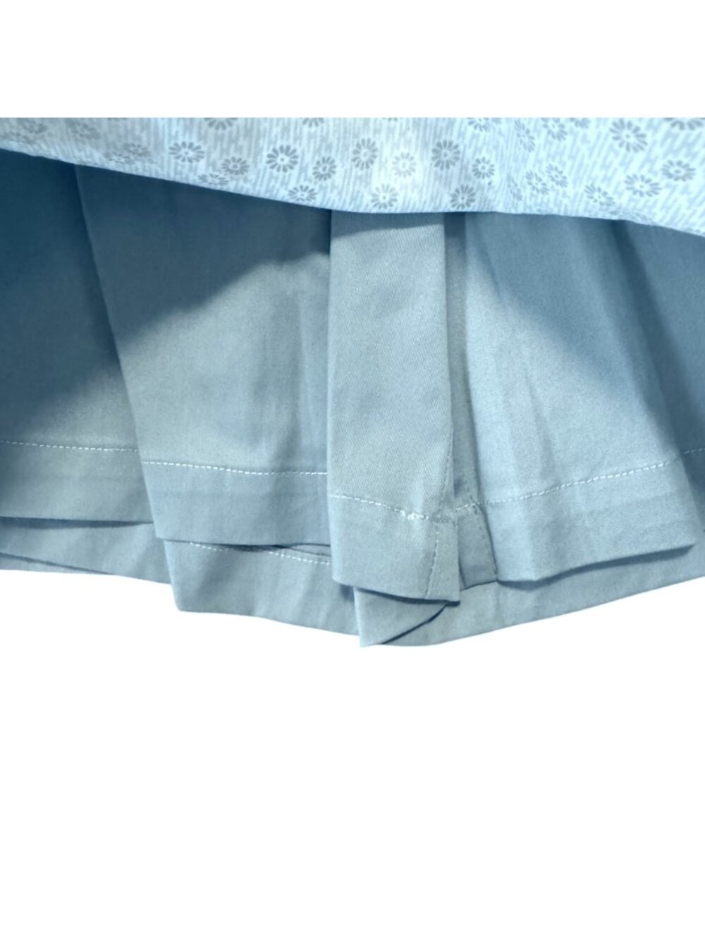 Nike Golf Skort Women's Size 8 Sporty Blue Green Floral Daisy Pattern Cotton NWT - Picture 3 of 11